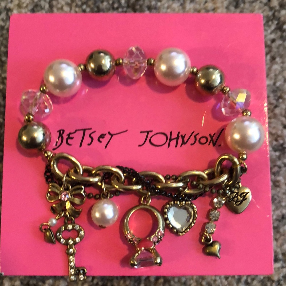 Betsy Johnson charm bracelet